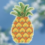Набор для вышивания Pineapple, Счетный крест и бисер, фото